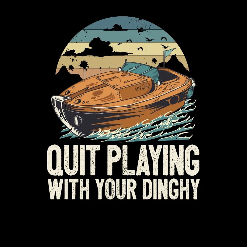 Funny Motorboating Quote Quit Playing With Your