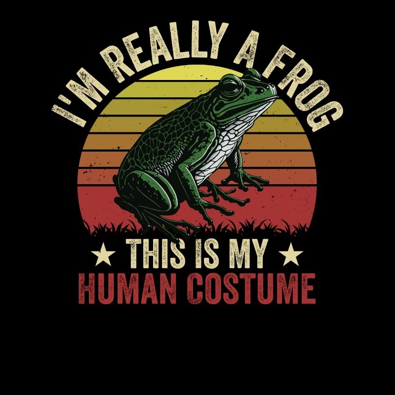 Herpetologist Funny Really Frog This Is My Human C