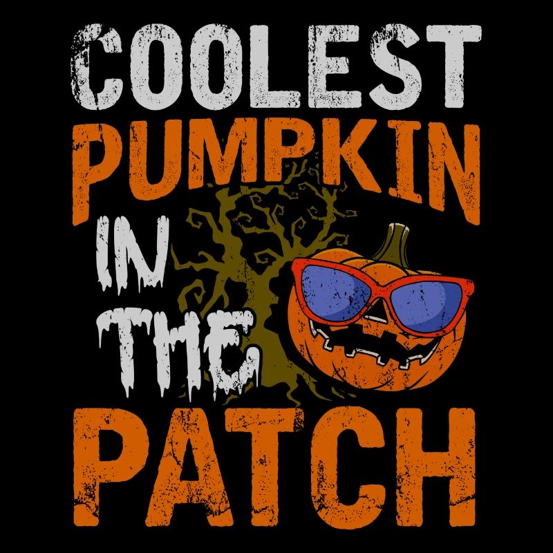 La citrouille la plus cool du patch Halloween