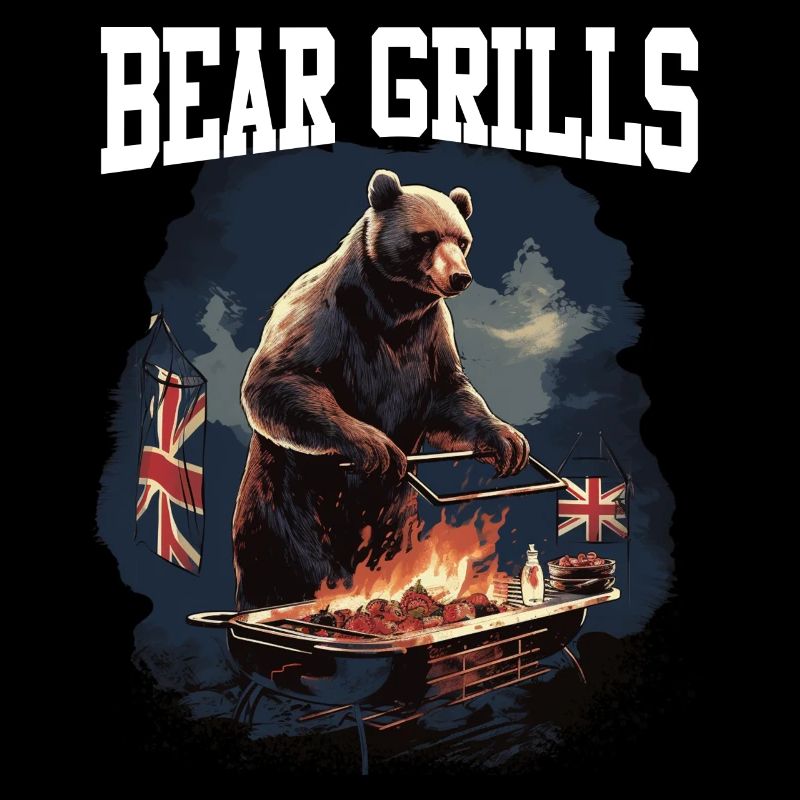 Bear Grills Barbecue BBQ Grilling Wilderness