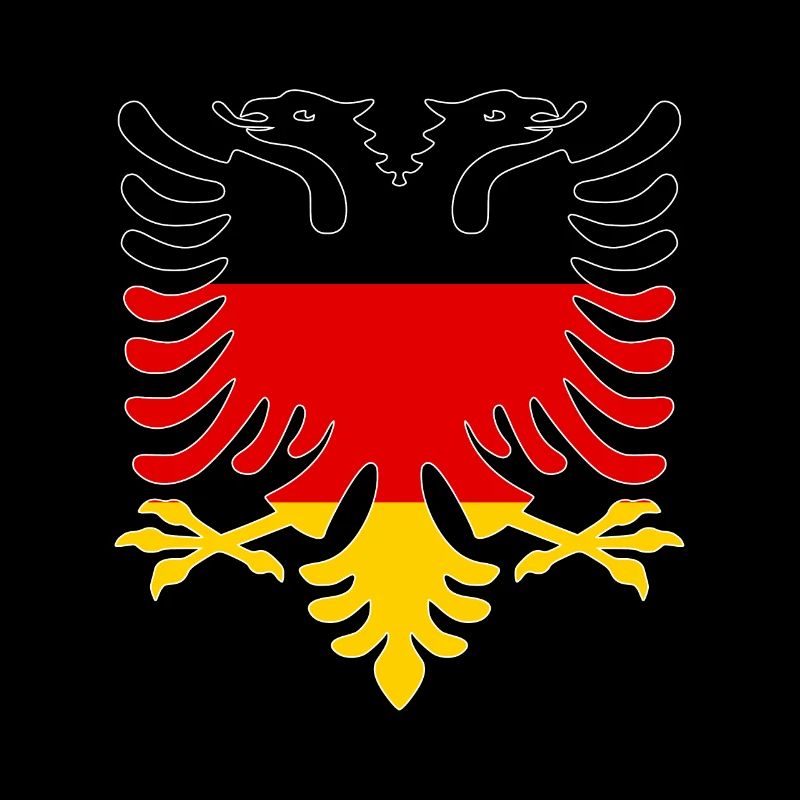 Drapeau albanais Aigle albanais Shqiponja