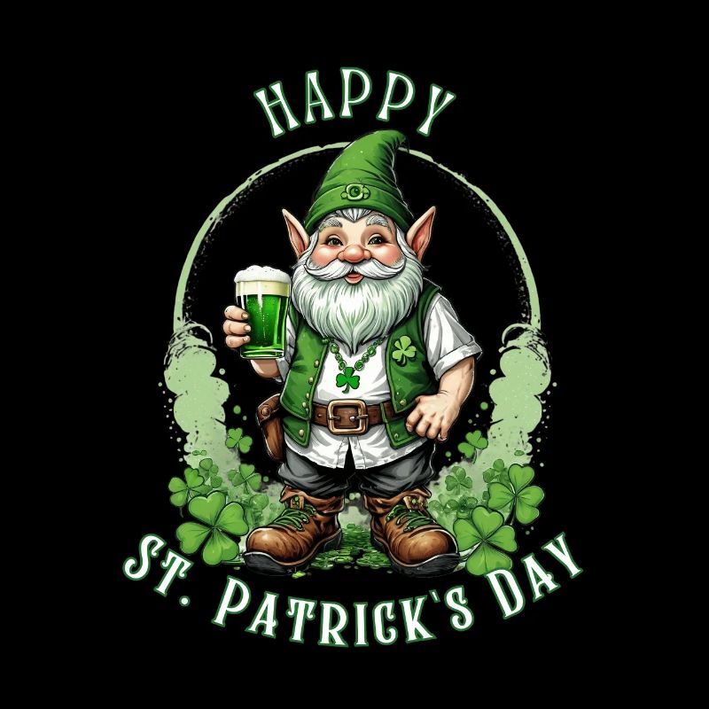 St. Patrick's Day Leprechaun I Green Beer I