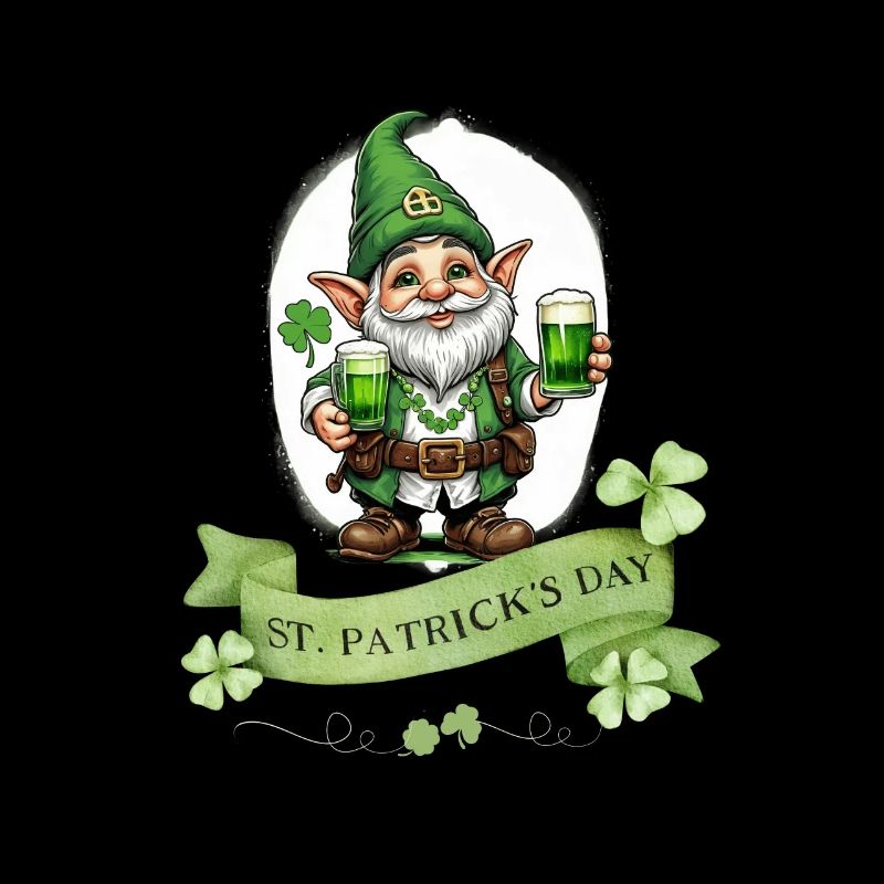 St. Patrick's Day Leprechaun I Green Beer I