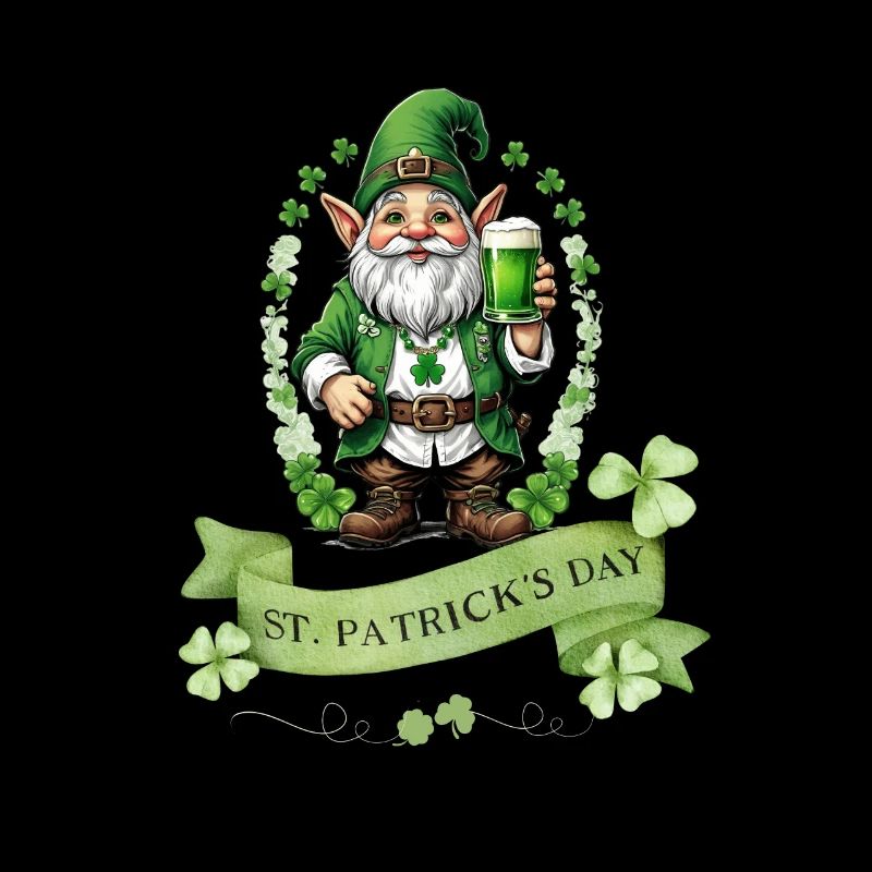 St. Patrick's Day Leprechaun I Green Beer I
