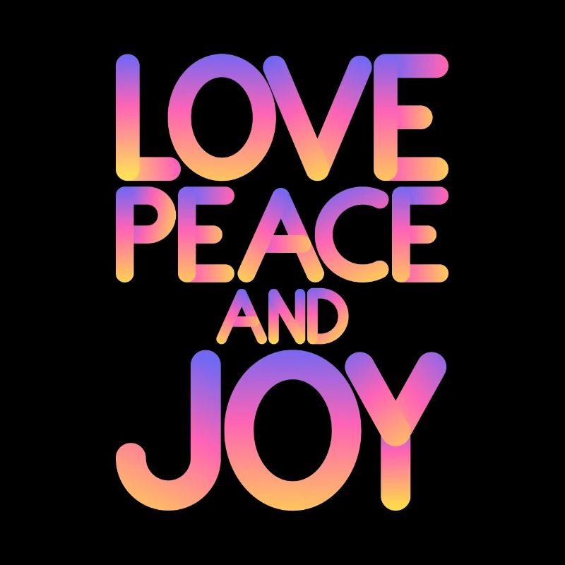 Liebe Frieden und Freude