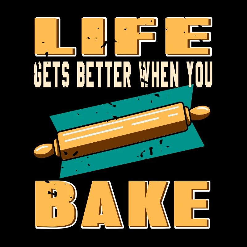 Life Gets Better When You Bake Cool Retro Baker
