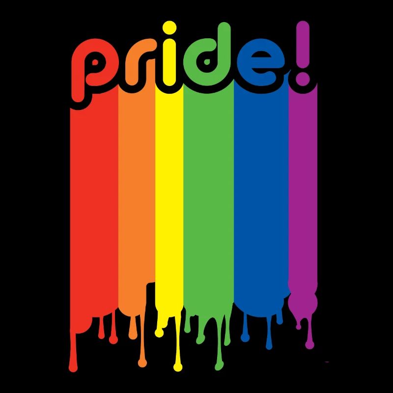 LGBTQ Flag Rainbow Statement Gay CSD Pride