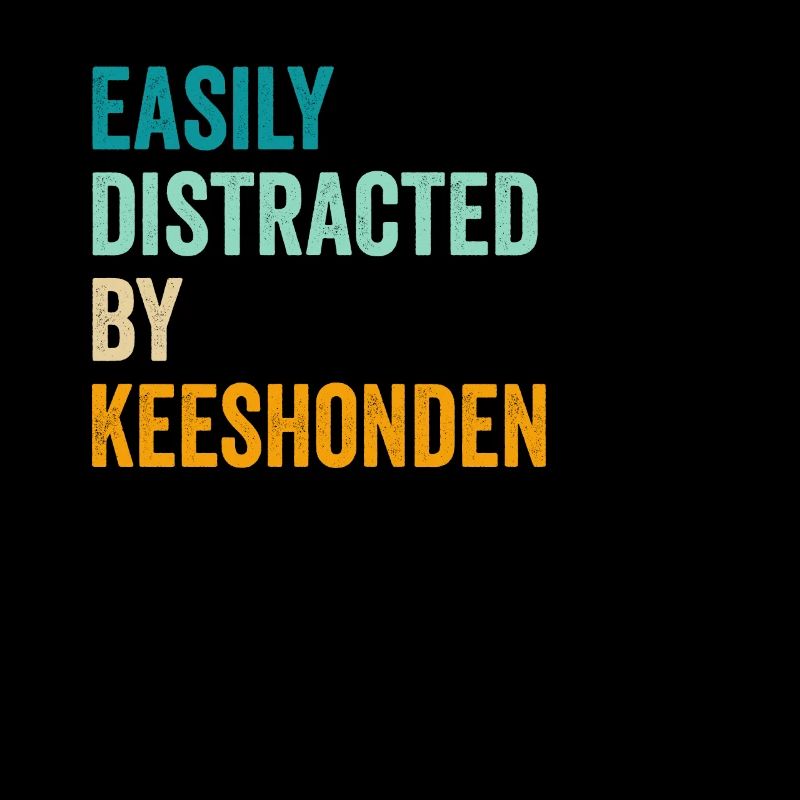 Facilement distrait par Keeshonden