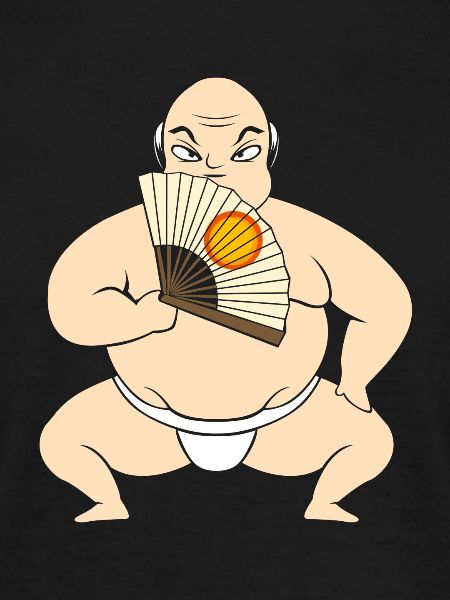 Samurai Funny Fun Naked