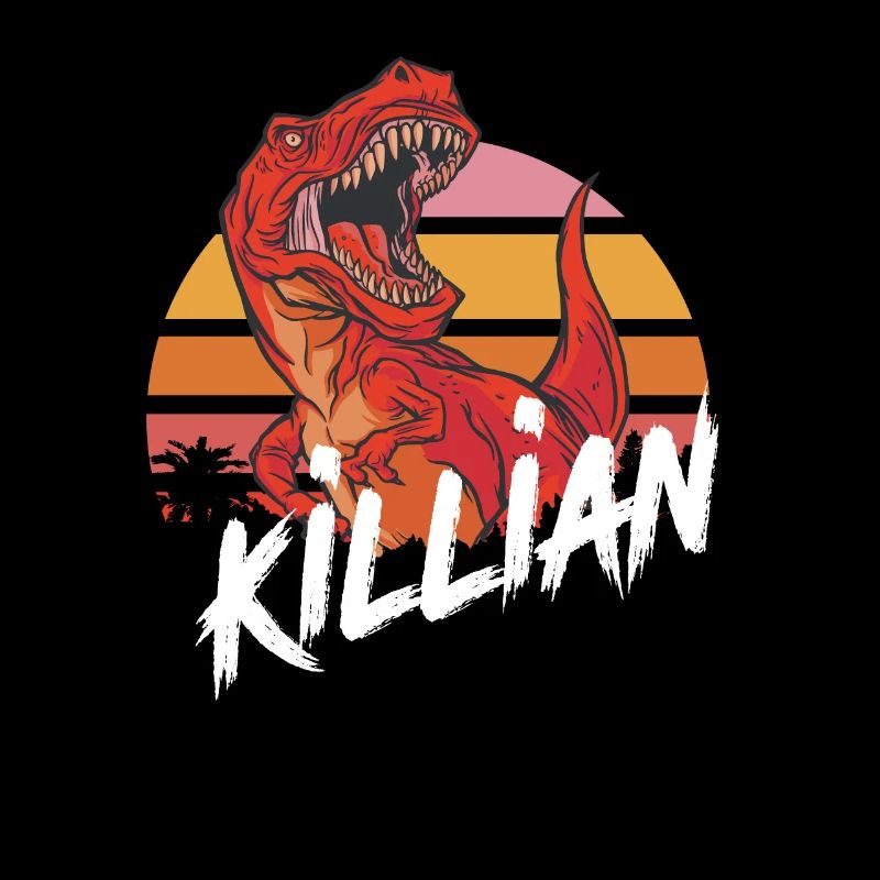 KILLIAN - Beau prénom de garçon avec T-REX Dino