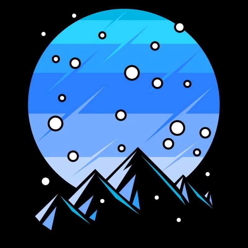 Montagnes enneigées