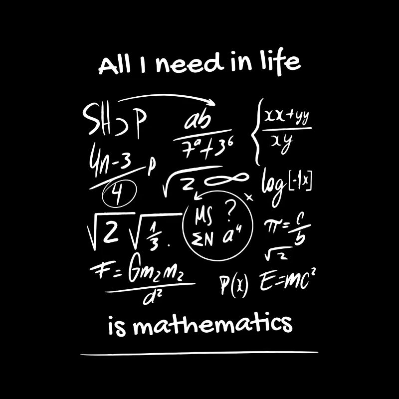 Tout ce dont j’ai besoin dans la vie, c’est de mathématiques drôles de maths