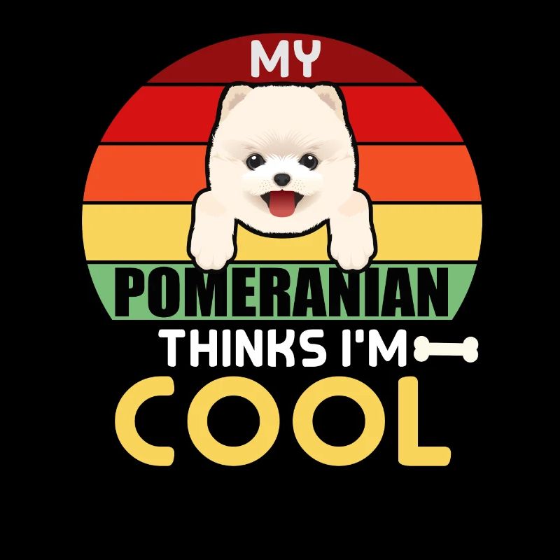 Mon poméranien pense que je suis cool
