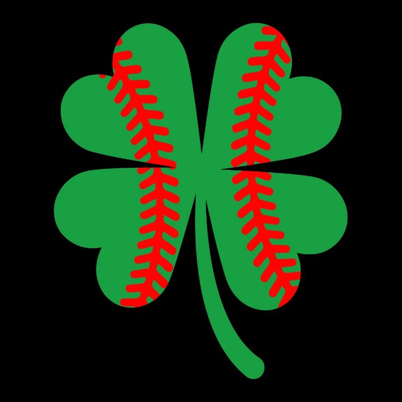 St Patricks Day Shamrock Baseball Saint