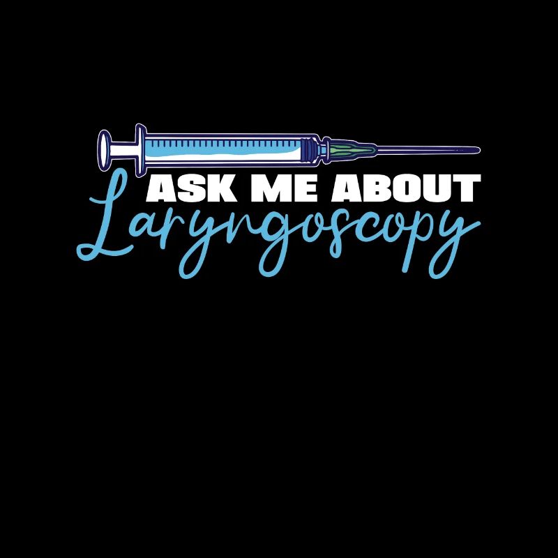 Anesthesia Ask Me About Laryngoscope Gift Idea