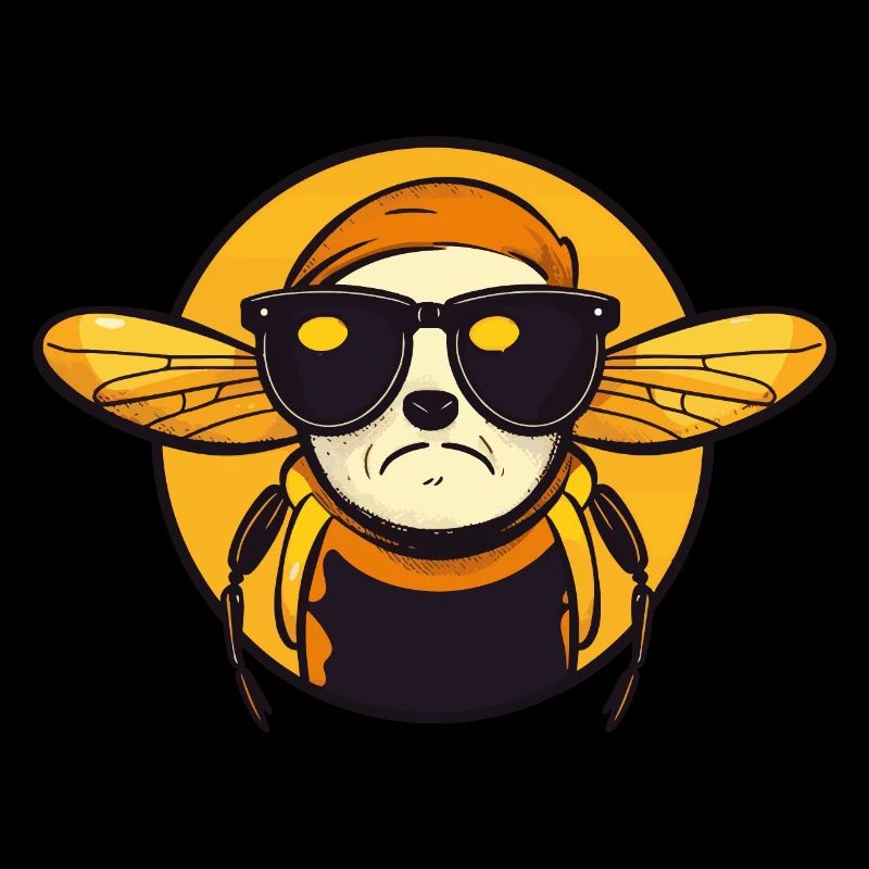 Bee Sunglasses Brummer Honey Bee