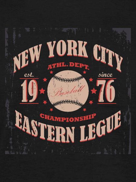 Baseball typography