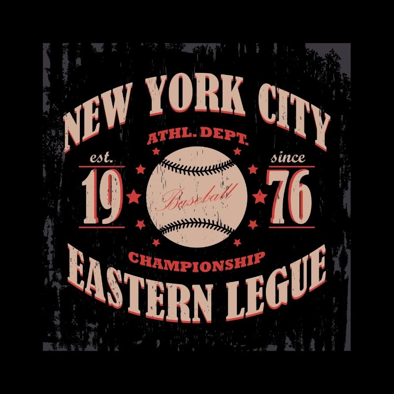 Baseball-Typografie