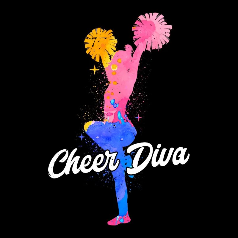 Cheer Diva Cheerleader Cheerleading