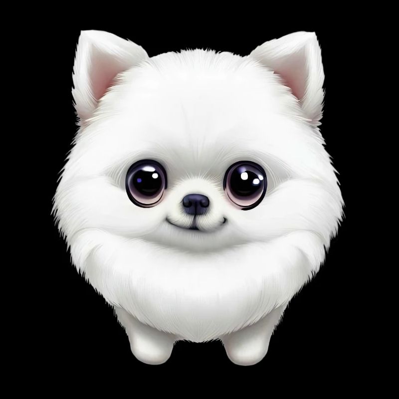 Adorable chiot de Poméranie