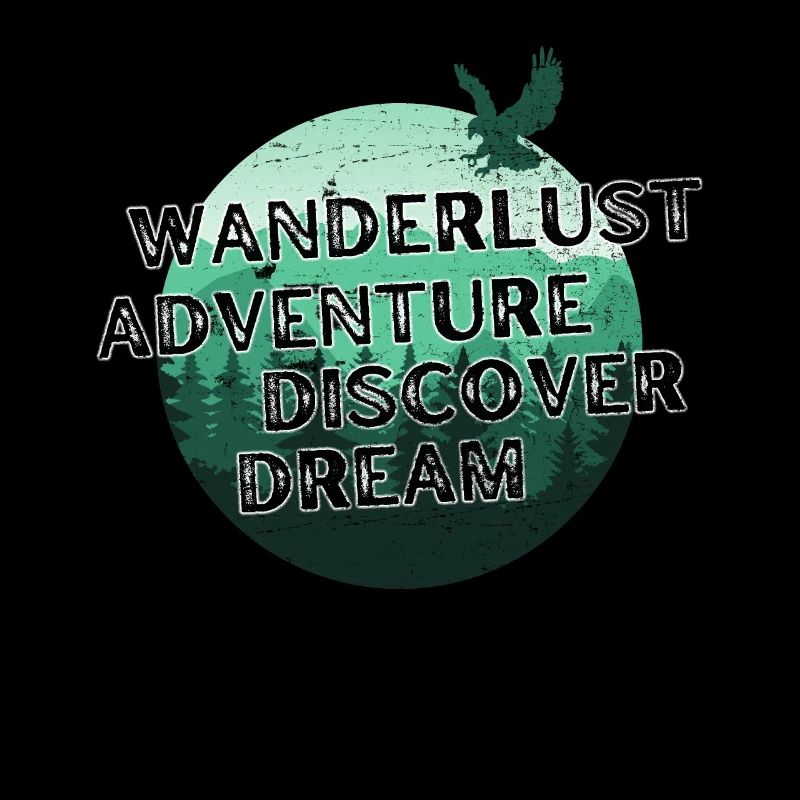Wanderlust Adventure Explore, Dream, Discover
