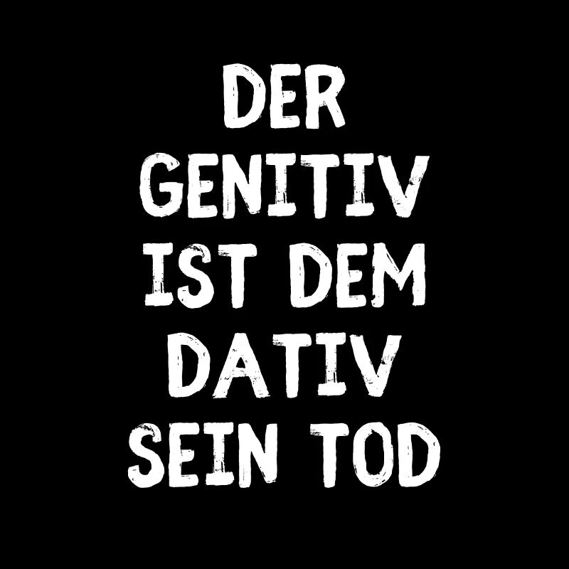 Der Genitiv Ist Dem Dativ Sein Tod