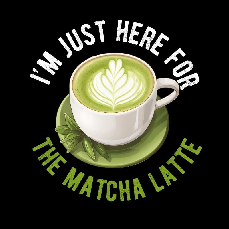 Matcha Tea Latte Lover Pour Thé Vert Matcha Drôle