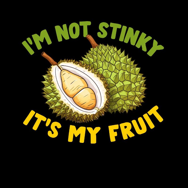 Durian Fruit Lover Funny Durio Zibethinus Men