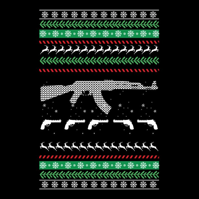 Pro Gun Ugly Christmas Design