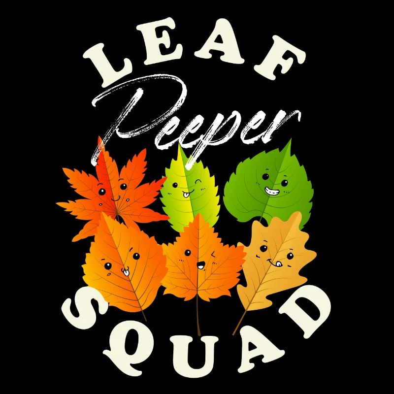 Leaf Peeper Squad Automne Saison Automne Feuilles Peeper