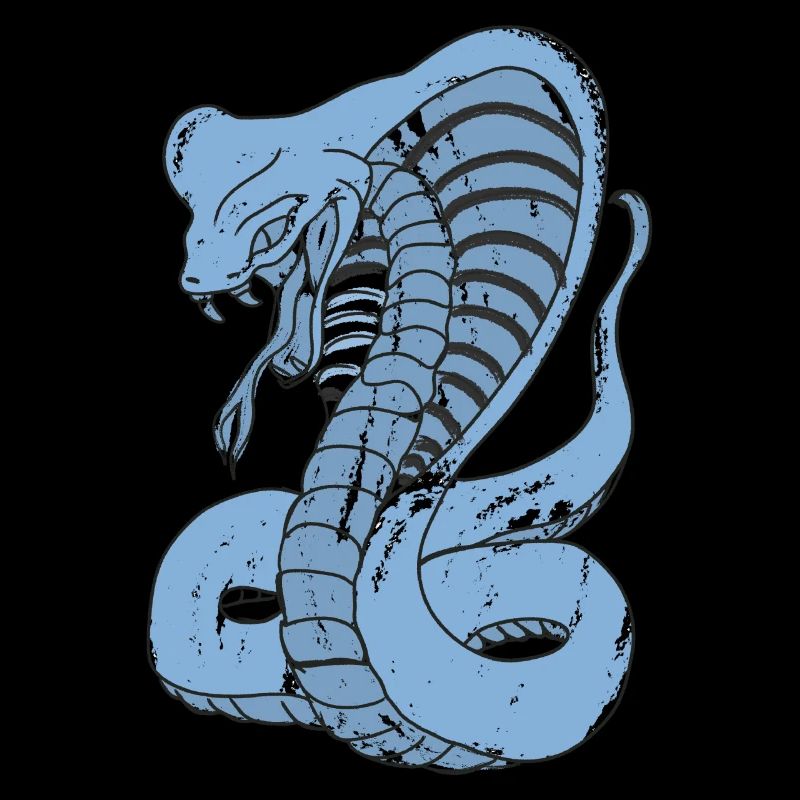 Cobra paint blue