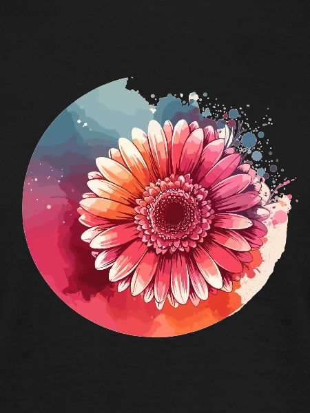 Gerbera drawn
