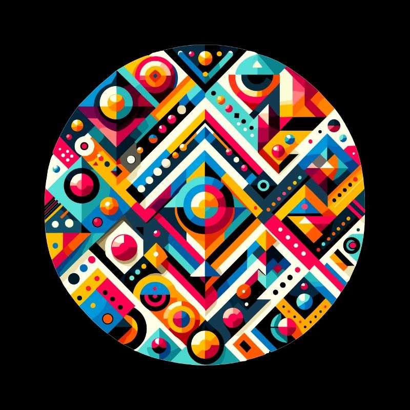 Colorful Geometric Pattern