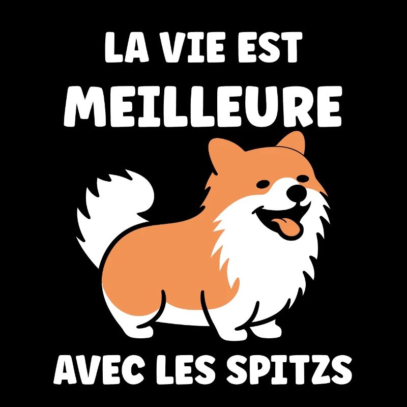 Humour chien Spitz