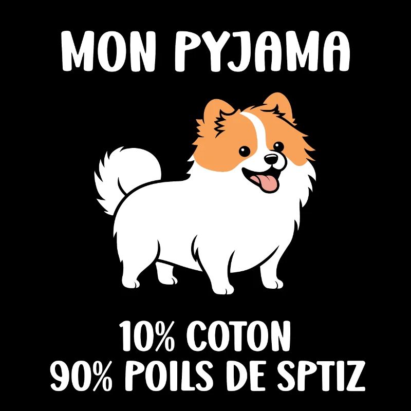 Humour chien Spitz