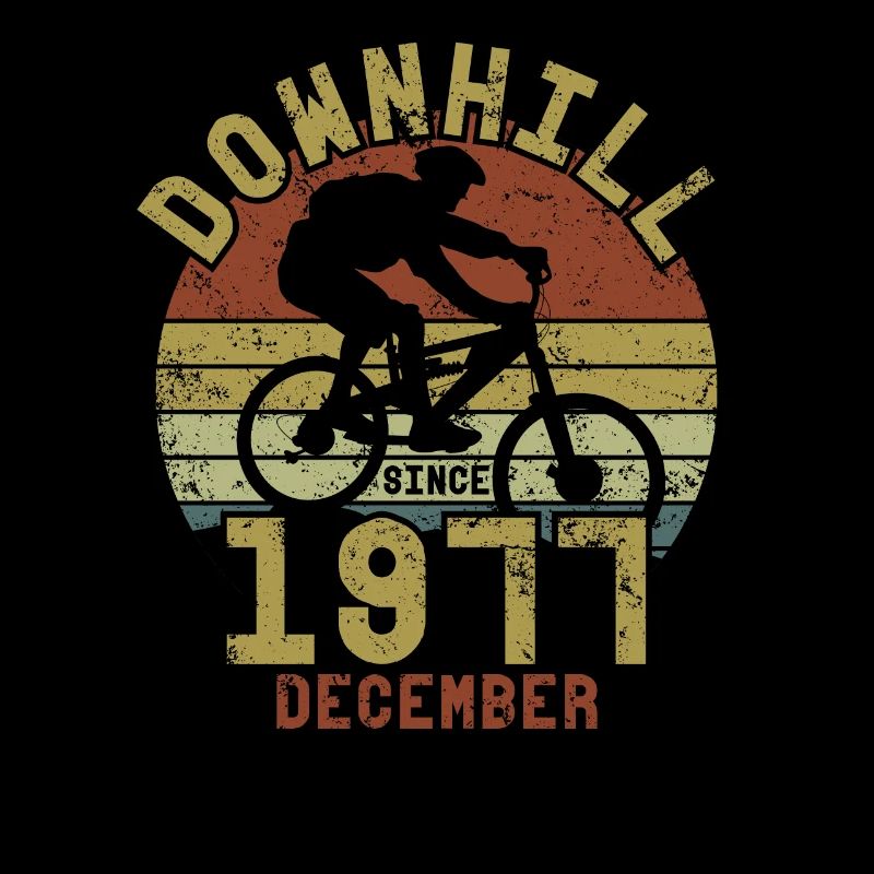 Anniversaire Vélo de descente Décembre 1977