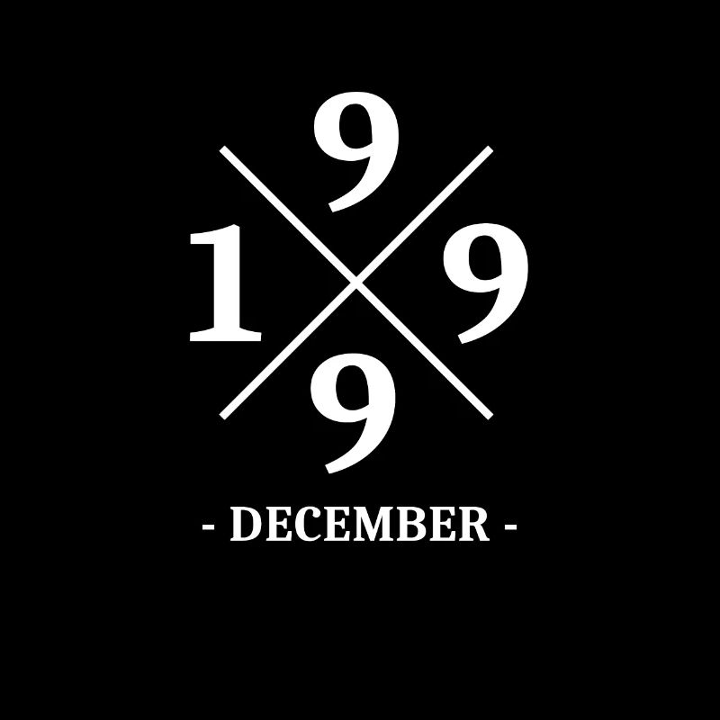 Minimal Geburtstag December 1999 - Simple