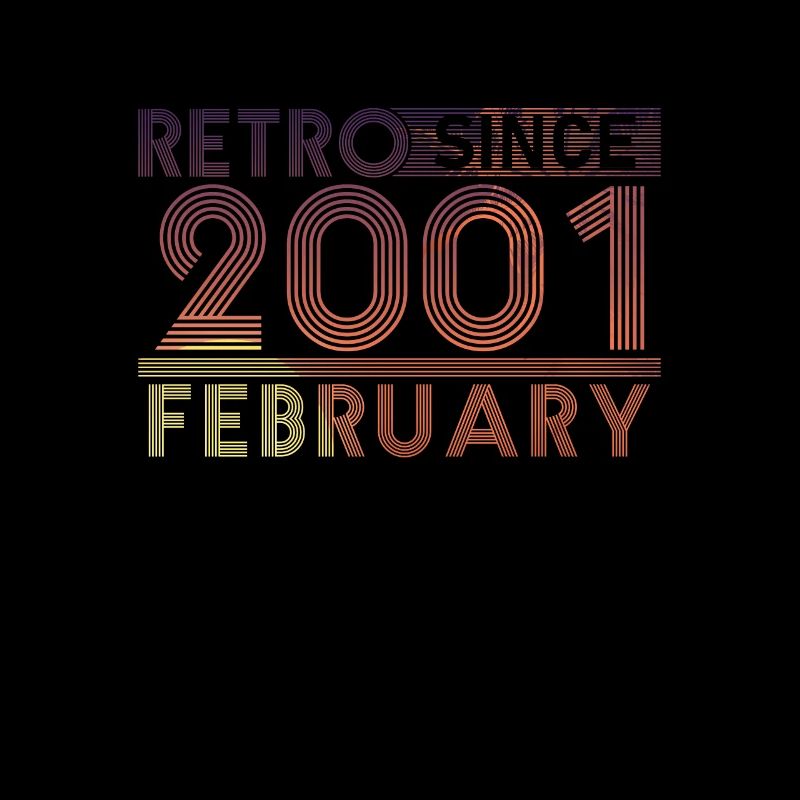 Retro Geburtstag February 2001 - Sunset line