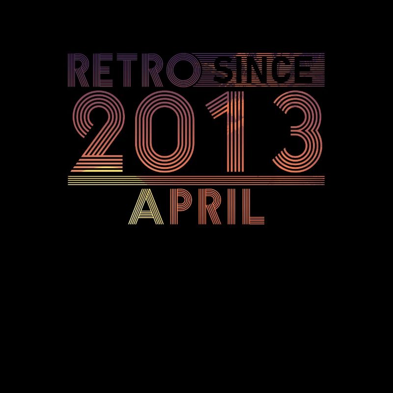 Retro Geburtstag April 2013 - Sunset line