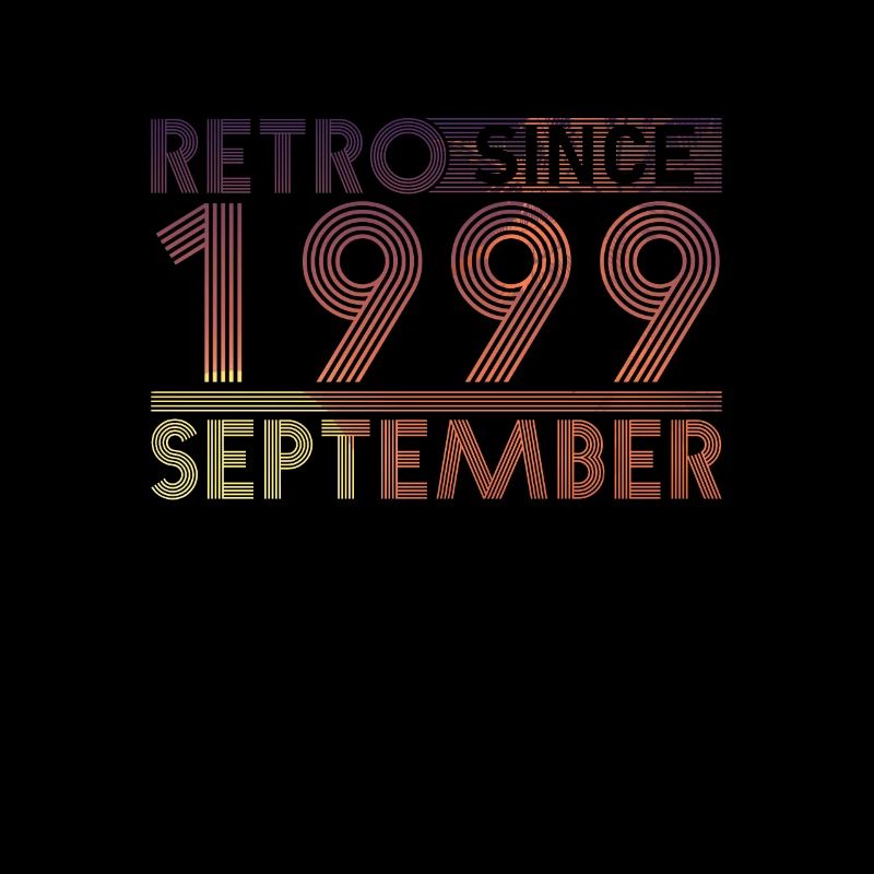 Retro Geburtstag September 1999 - Sunset line