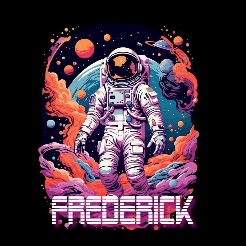 FREDERICK – Beau prénom de garçon avec et astronaute