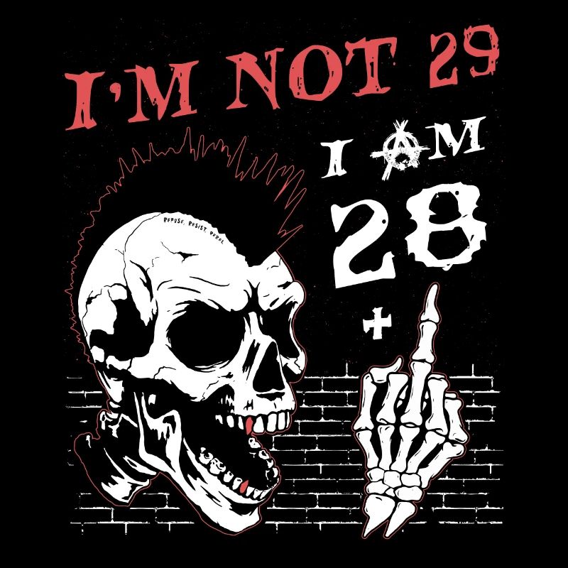 Ich bin 28 plus Mittelfinger - 29. Geburtstag