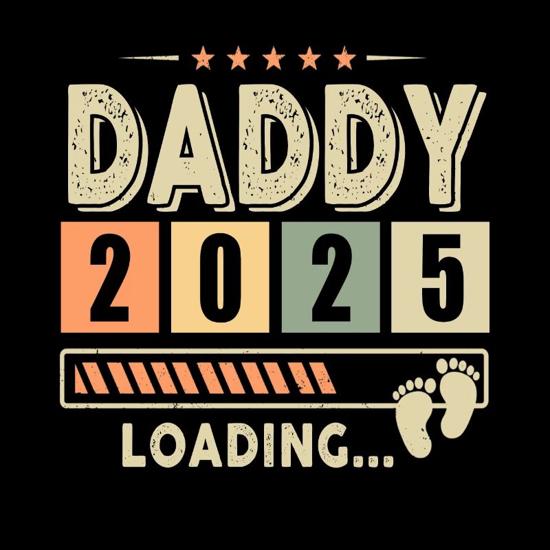 Daddy 2025 Loading Daddy To Be Baby Announcement