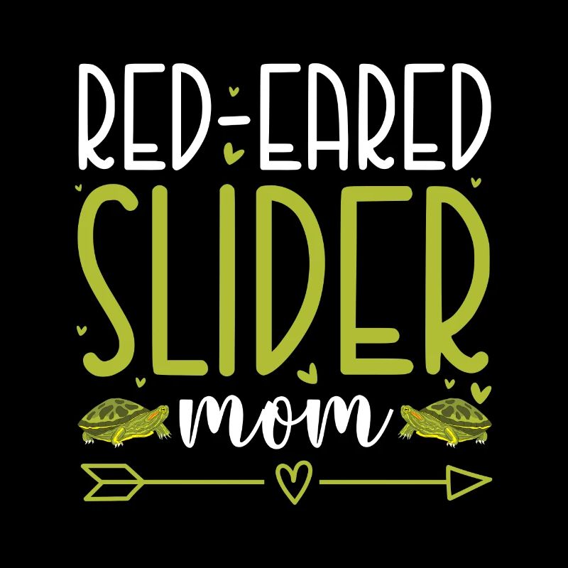 Red-Eared Slider Mom Reptile Pet Turtle