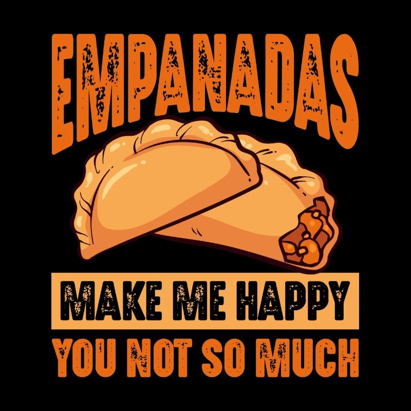 Les empanadas me rendent heureux pas tellement