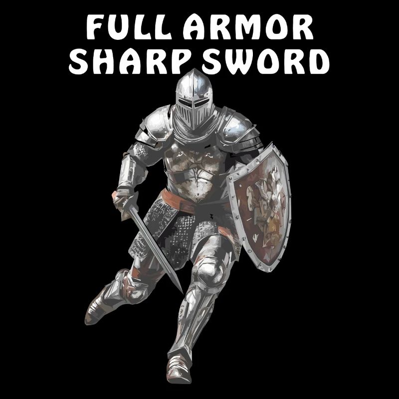 ARMURE COMPLÈTE ÉPÉE TRANCHANTE