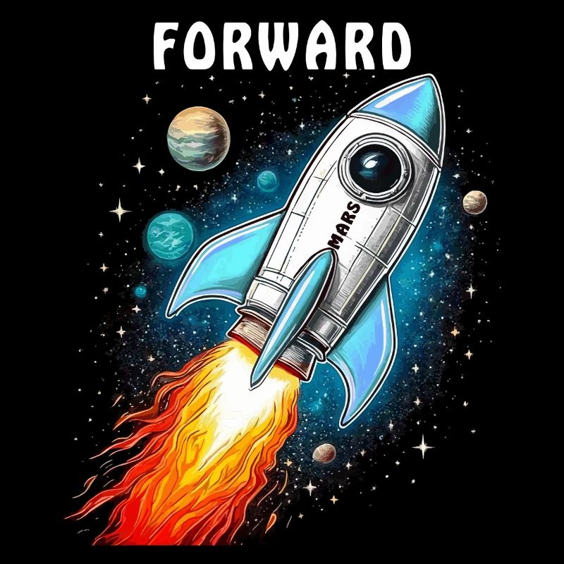 FUSÉE MARS EN AVANT