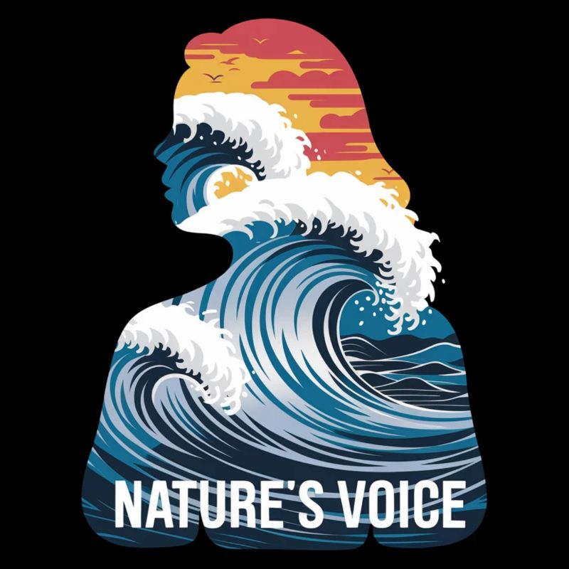 Nature's Voice Ocean Wave Design