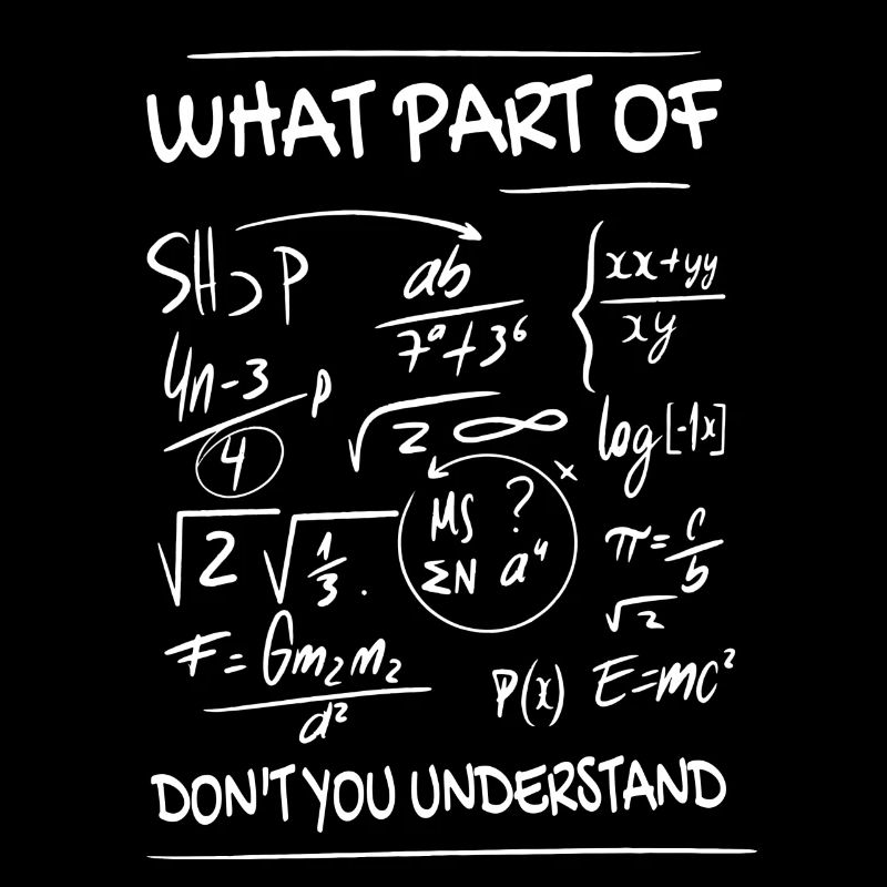 Quelle partie de vous ne comprend pas le professeur de mathématiques