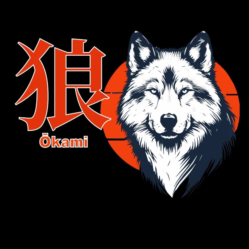 Okami Sunset - Die Essenz des japanischen Wolfes